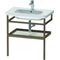 Duravit Handtuchhalter DURASTYLE 440x740mm m Abl we hochglanz/nussbaum ma