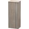 Duravit Hochschrank KETHO 360x500x1320mm Ans links pine silver