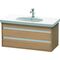 Duravit Waschtischunterbau KETHO 455x1000x480mm europäische eiche