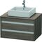 Duravit Waschtischunterbau KETHO 550x800x496mm pine terra