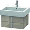Duravit Waschtischunterbau VERO 431x550x298mm cappuccino hochglanz