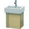 Duravit Waschtischunterbau VERO 311x400x428mm Ans rechts eiche gebürstet