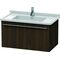 Duravit Waschtischunterbau X-LARGE 468x800x448mm nussbaum gebürstet