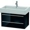 Duravit Waschtischunterbau X-LARGE 443x750x448mm schwarz hochglanz