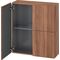 Duravit Halbhochschrank L-CUBE 700x243x800mm nussbaum natur