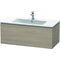 Duravit Waschtischunterbau L-CUBE 1020x481x400mm pine silver