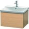 Duravit Waschtischunterbau L-CUBE 620x481x405mm eiche gebürstet