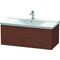 Duravit Waschtischunterbau L-CUBE 1020x481x405mm amerikanisch nussbaum