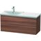 Duravit Waschtischunterbau L-CUBE 1220x481x555mm nussbaum natur