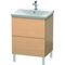 Duravit Waschtischunterbau L-CUBE 620x481x709mm eiche gebürstet