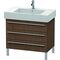 Duravit Waschtischunterbau X-LARGE 800x470x588mm amerikanisch nussbaum