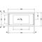 Duravit Rechteck-Whirlwanne STARCK 309 l 2000x1000mm we 2 RS Jet-System
