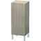 Duravit Halbhochschrank L-CUBE ind 250/500x200/363x600/900mm Ans re pi silv