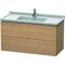 Duravit Waschtischunterbau L-CUBE 469x1020x558mm europäische eiche
