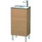 Duravit Waschtischunterbau L-CUBE 294x420x704mm Ans re europäische eiche