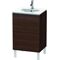 Duravit Waschtischunterbau L-CUBE 419x520x704mm nussbaum gebürstet