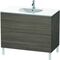 Duravit Waschtischunterbau L-CUBE 534x1020x704mm pine terra
