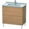Duravit Waschtischunterbau L-CUBE 469x820x712mm europäische eiche