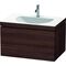 Duravit Möbelwaschtisch DARLING NEW 800x540mm o ÜL 1 HL kastanie dunkel