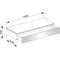 Keuco Sideboard EDITION 400 Hö 180mm 1400x199x535mm we/cash klar