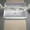 Duravit Waschtisch VERO AIR m ÜL HLB 1200x470mm 1 Hahnloch weiß WG