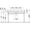 Duravit Waschtisch VERO AIR m ÜL HLB 1200x470mm o Hahnloch weiß WG