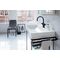 Duravit Waschtisch DURASQUARE o ÜL m HLB 600x470mm 1 Hahnloch weiß WG