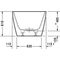 Duravit Whirlwanne DURASQUARE 1850x850mm freist 2 RS weiß Air-System