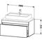 Duravit Konsolenunterschrank DURASTYLE 512x1000x548mm basalt matt/basalt matt