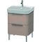 Duravit Waschtischunterbau HAPPY D.2 480x575x573mm eiche kaschmir