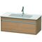 Duravit Waschtischunterbau KETHO 410x1000x475mm europäische eiche