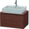 Duravit Konsolenunterschrank L-CUBE 400x720x477mm amerikanisch nussbaum