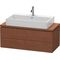 Duravit Konsolenunterschrank L-CUBE 400x1020x477mm amerikanisch nussbaum
