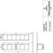 V&B Hochschrank AVENTO 350x1760x370mm Ans li Crystal Black