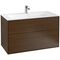 V&B Waschtischunterschrank FINION 996x591x498mm Walnut Veneer