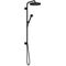 Showerpipe 280 1jet AXOR ONE Unterputz mattschwarz