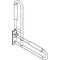Hewi Stützklappgriff SERIE 801 mobil mit Armpolster, d= 33mm 750mm koralle