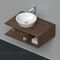 Duravit Waschtischunterbau D-NEO 1 f rechts 260x800x550mm nussbaum dunkel