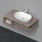 Duravit Waschtischunterbau D-NEO 1 of Fach 260x1000x550mm basalt matt