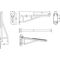 V&B Klappgriff ViCare Design verchr, mit weicher Auflage 850mm