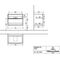 V&B Waschtischunterschrank SUBWAY 3.0 772x576x478mm f SWT Gri Alu glänz. Br w