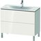Duravit Waschtischunterbau L-CUBE 704x1020x481mm weiß hochglanz