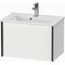 Duravit Waschtischunterbau Compact XVIU 400x610x390mm Prof. sw matt weiß matt