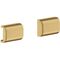 Abdeckung AXOR UNIVERSAL für Reling brushed gold optic