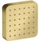 Brausemodul AXOR CITTERIO E DN 15, Unterputz 12x12 brushed brass