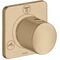 Abstell- u Umstellventil AXOR CITTERIO M Trio/Quattro, Unterputz brushed bronze