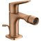Einhebel-Bidetmischer AXOR CITTERIO M DN 15 m ZAG 1 1/4Zoll brushed bronze