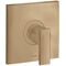 Einhebel-Brausemischer AXOR CITTERIO DN 15, Unterputz brushed bronze