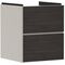HG Waschtischunterschrank Xevolos E 480x555x475mm Ko Sandb. ma Fr Ei deunkel