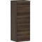 HG Halbhochschrank Xelu Q 1065x400x370mm NB dunkel Griff chrom